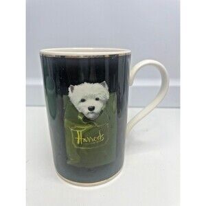 HARRODS Scottie Dog Mug Knightsbridge Coffee Tea Cup Terrier Puppy Bag Scotland